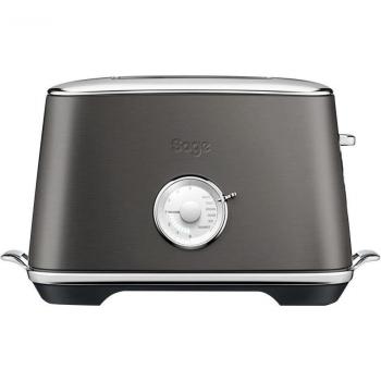 Tostadora Sage Toast Select Luxe 2 Rebanadas Acero Inoxidable Negro con Indicador LED de Cuenta Atrás