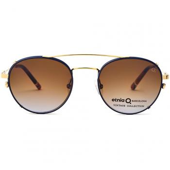 Etnia Barcelona Le Marais Gold Clip-On Men's Sunglasses 51mm