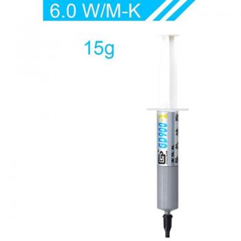 Pasta Térmica GD 900-1 para CPU, Grasa Térmica 6.0 W/M-K, Compatible con i7 y Procesadores AM4, Refrigeración para Ventiladores 1151