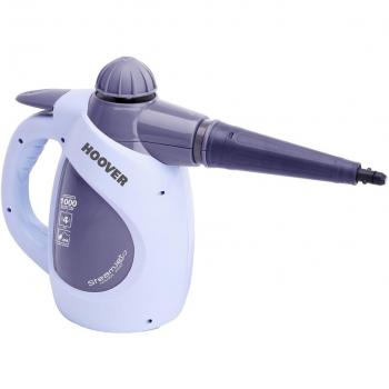 Vaporeta Hoover SteamJet Handy POD SSNH1000, 1000W, Presión de 4 Bares, Capacidad de 0.4 Litros, Azul Celeste