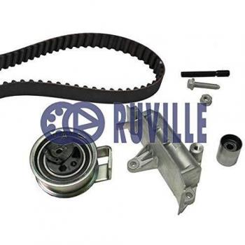 Kit de distribución RUVILLE 5549471 con material de montaje y fijación, incluye correa de distribución y tuercas