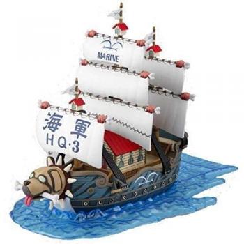 One Piece Garp's Marine Ship Model Kit - 15 cm Grand Ship Collection