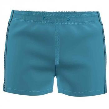 Bañador bermuda hombre Joma Road azul con diseño marino, tejido ligero y de secado rápido, cintura elástica con cordón ajustable, bolsillos laterales y estampado moderno