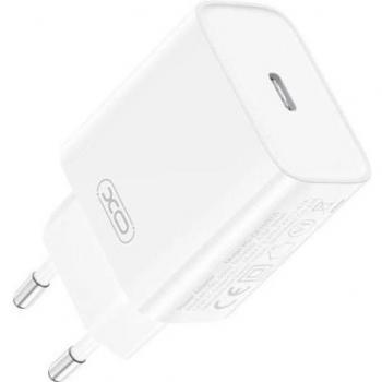 Cargador USB-C Rápido Power Delivery 20W Blanco