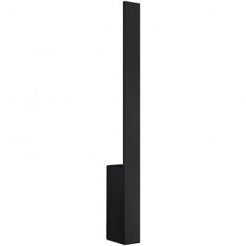 Aplique LED Integrado Sollux Lahti S Negro 3000K