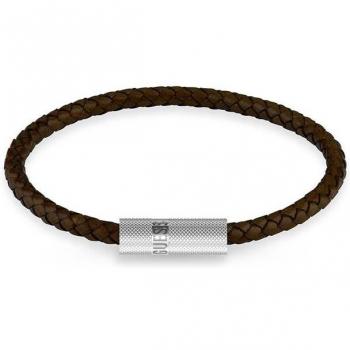 Brazalete Guess Mens Bracelet JUXB03238JWSTBWS de acero plateado