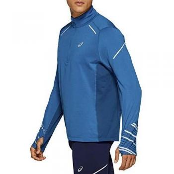 ASICS Lite-Show Winter Manga Larga Half Cremallera Camiseta para Correr - AW19 - M