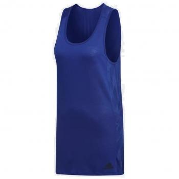 Adidas ID Tank Top Camiseta sin Mangas L Sin Mangas Cuello Redondo Algodón, Poliéster, Viscosa Azul - Camisas y Camisetas