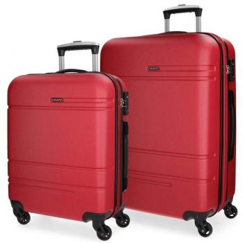 Juego de Maletas Movom Galaxy rígido 55-68cm Rojo