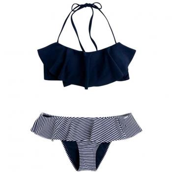 Pepe Jeans Bikini de Mujer Marino a rayas London M MULTI