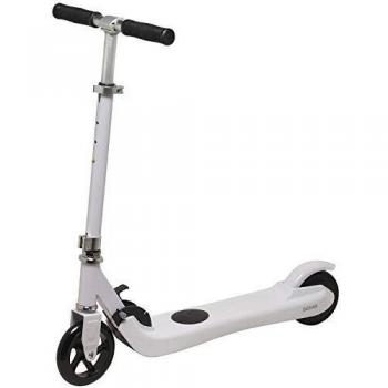 Denver SCK-5300 white Kickscooter para Niños con Motor Eléctrico, 100 W, Blanco