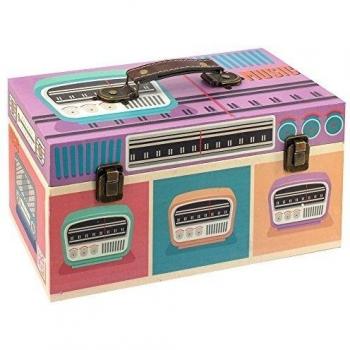 Signes Grimalt 661472 - Caja para CDs, diseño radio, 33 x 16 x 17 cm