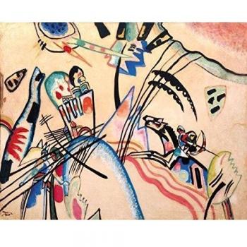 Legendarte - Cuadro Lienzo, Impresión Digital - Improvisación - Wassily Kandinsky - Decoración Pared cm. 80x100