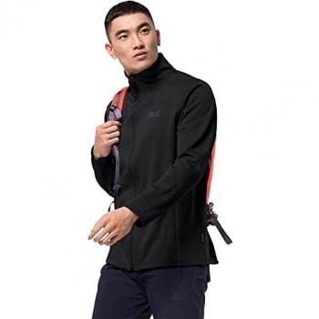 Jack Wolfskin Men's Horizon Jacket, Black, M