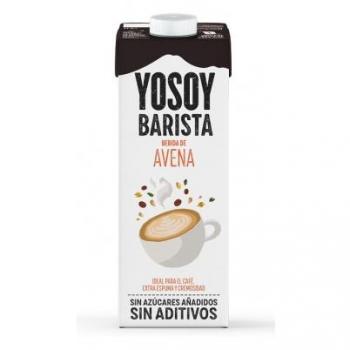 Bebida de Avena Sin Azúcar Añadida YOSOY Barista 1L