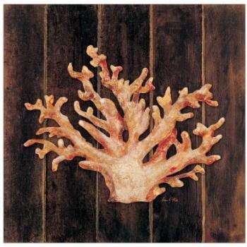 Panel Decorativo Listo para Colgar FISK - Coral Oceánico - 40x40 cm