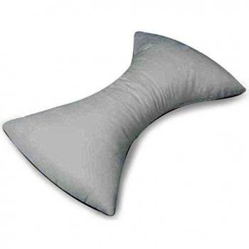Queraltó Almohada cervical con forma de mariposa, color blanco, 56 x 38 x 14 cm