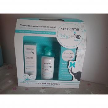 Sesderma Babyses Set Regalo Bebé Agua de colonia+loción corporal+crema de pañal