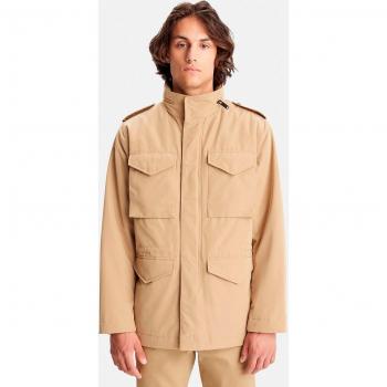 Dockers - Chaqueta Giii M65 Field Beige para hombre, entretiempo, color beige, diseño militar, cierre de cremallera y botones, múltiples bolsillos exteriores e interiores, ajuste regular