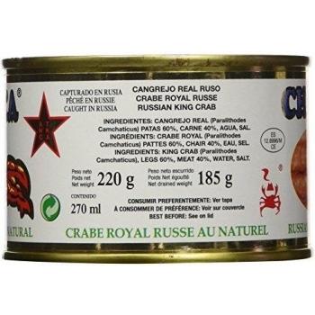 Chatka - Cangrejo Real Ruso 60% Patas 220 g