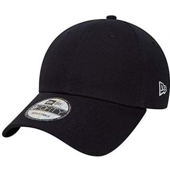 New Era 9FORTY Adjustable Flag Cap, Unisex Black OSFA