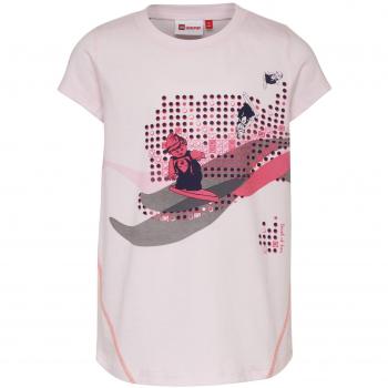 LEGO Wear Girl Tippi 328-T-shirt, Camiseta para Niñas, Rosa