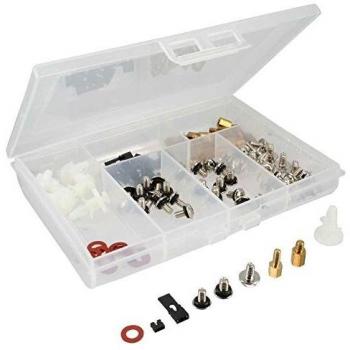 Juego de tornillos para PC InLine® 96 piezas, herramientas para montaje de componentes