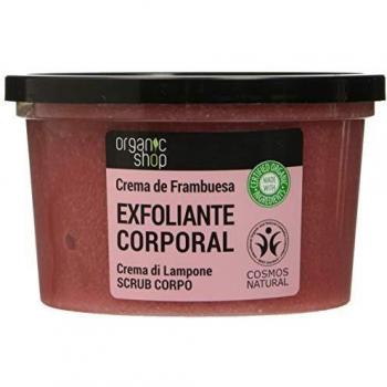 Organic Shop, Crema de Frambuesa Exfoliante Corporal - 250 ml.