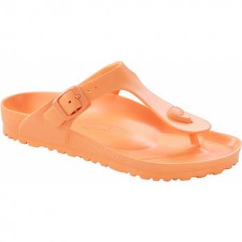 Sandalias planas Gizeh EVA de mujer - Naranja Talla 38