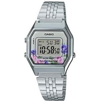 Casio Collection LA680WEA-4CEF Reloj de pulsera para Mujer, Plateado