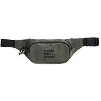 Superdry M9110042A, BOLSO PEQUEÑO para Hombre, Chive, O/S
