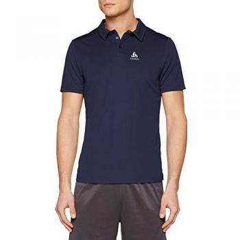 Odlo Polo MC F-Dry Polo Tecnico Hombre, Hombre, Diving Navy, S