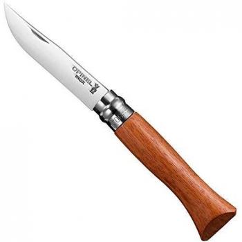 Opinel No.6 Luxury Folding Knife with Padouk Wood Handle and Locking Mechanism