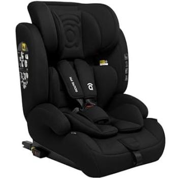 Silla de Coche Evolutiva Asalvo Routefix 76-150 cm, i-Size, ISOFIX + Top Tether, Negra