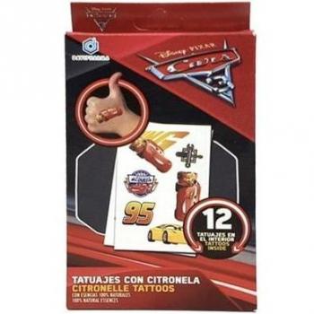 Davipharma Tattoos Citronella Cars Anti-Mosquito 12 Unidades