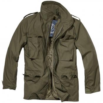 Brandit M65 Winter Jacket - Olive, XXX-Large, Standard Fit, Military Style, Water-Resistant Fabric, Multiple Pockets, Warm Lining