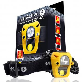Linterna frontal recargable Everactive HL-150