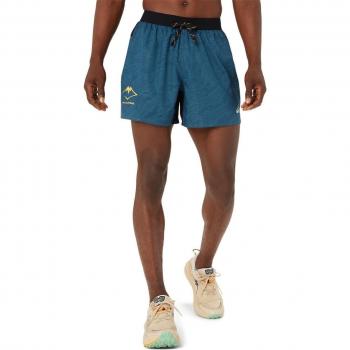 Pantalón corto de hombre Asics Fujitrail 5'' con estampado completo
