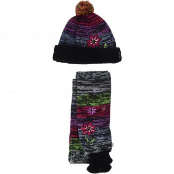 Tuc Tuc Tricot Graphic, Set de Bufanda, Gorro y Guantes para Niñas,
