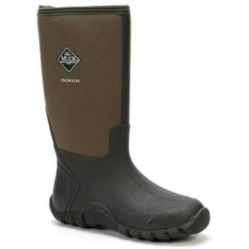 Muck Boots Men's Edgewater Hi Multi-Purpose Tall Wellingtons - Moss, Size 12