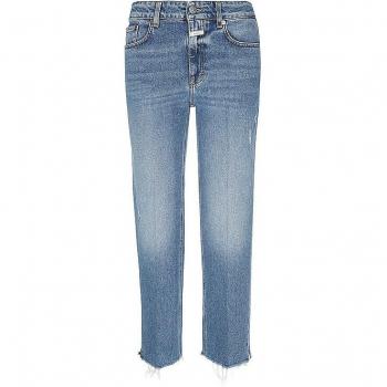 Closed Women's Straight Fit Milo Blue Jeans Size W27 L32