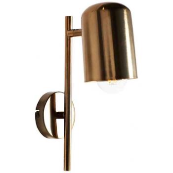 Aplique de Pared Langley de Hierro en color Oro 21x10x32cm