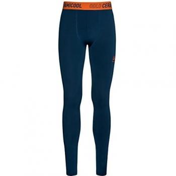 Odlo Ceramicool Pantalones, Hombre, Azul