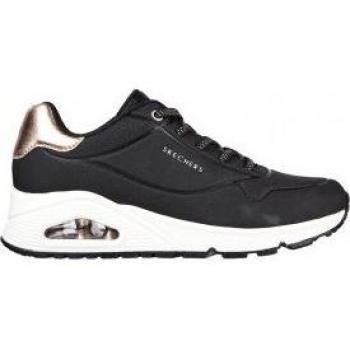 Zapatilla Skechers Uno Shimmer Street LA Negro