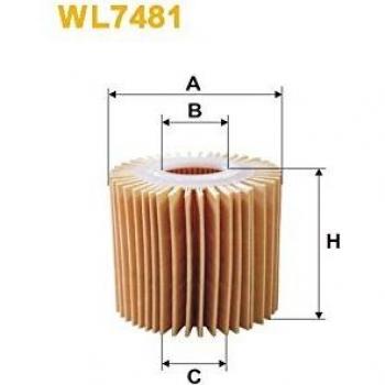 Wix filter wl7481 filtro de aceite
