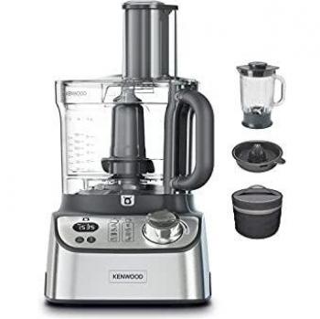 Kenwood MultiPro Express Weigh+ FDM71.900SS Procesador de Alimentos 1000W 3L Acero Inoxidable con Balanza Integrada