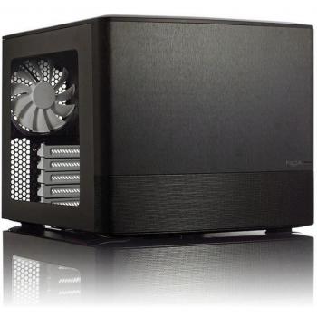 Fractal Design Node 804 Black Windowed Compact Cube Computer Case with USB 3.0