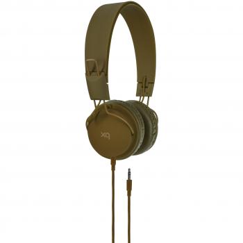 Xqisit Mobile Avenue - Auriculares tipo diadema, color verde