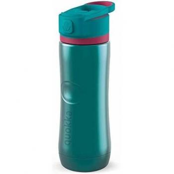 Quokka Spring - Bondi 600 ML | Botella Deportiva De Agua Acero Inoxidable - Mantiene el Frio |Botella Térmica De Doble Pared sin BPA - Boca de Silicona Anti-Goteo