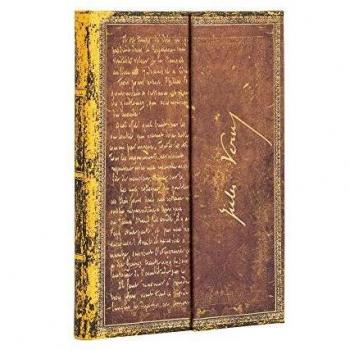 Libreta Paperblanks Verne, Mini, Manoscritos Fascinantes, 100 × 140 mm, Marrón